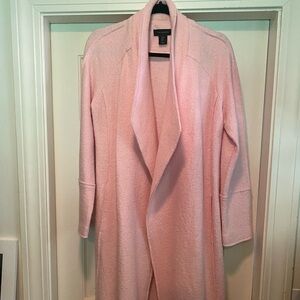 Tahari Long Pink Coat
